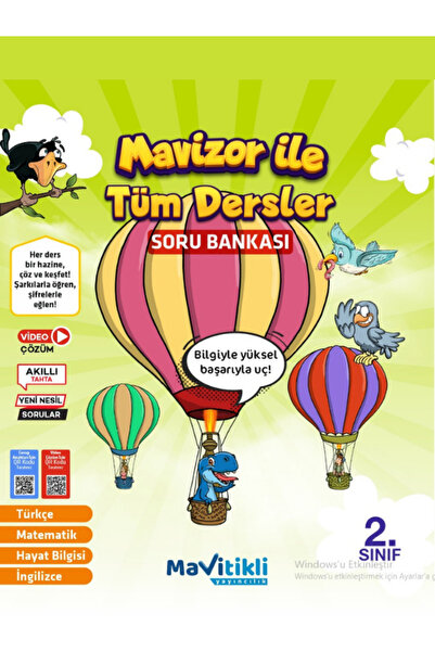 Mavitikli Yayıncılık 2.SINIF TÜM DERSLER SORU BANKASI-YENİ BASKI