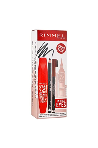 Rimmel Rimmel Scandal Eyes Mascara + Soft Eyeliner + Brow Pencil