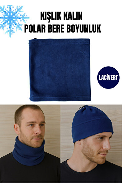 SAĞDIÇ Winter Thick Fleece Neck Warmer Beanie