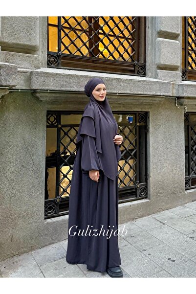 güliz hijab Güliz Ferace Souffle Veil Set