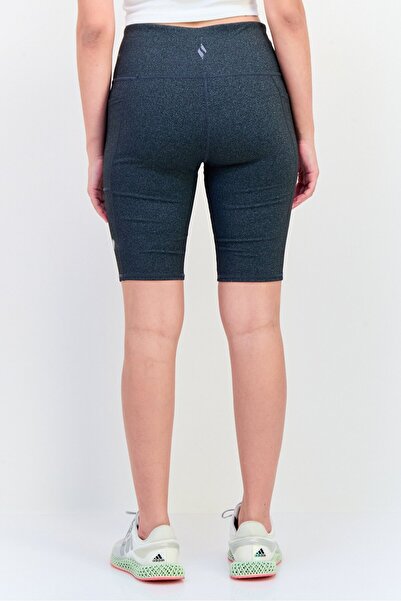 SKECHERS Women Sportswear Fit Walking Shorts, Heather Grey