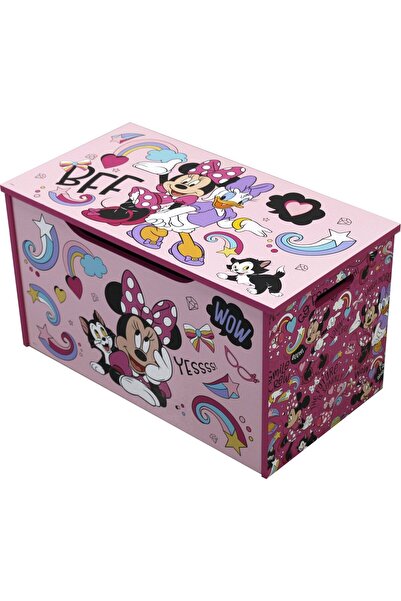 Minnie Mouse Cutie depozitare pentru jucării din MDF, 56x30x30 cm, multicolor,
