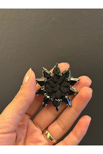 Gönülden Tasarım Aplic de cusut cu armă florală lipită cu fier de călcat 4X4 CM