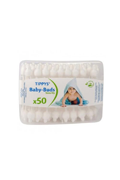 Tippys تبيس اعواد قطن 50 قطعة للاطفال
