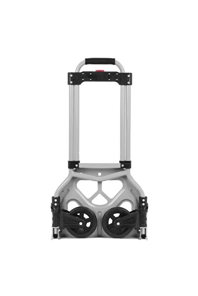 STA Promotional Package: Aluminum Folding Cart with Wheels, Adjustable Height, Load + Plastic Wheel for