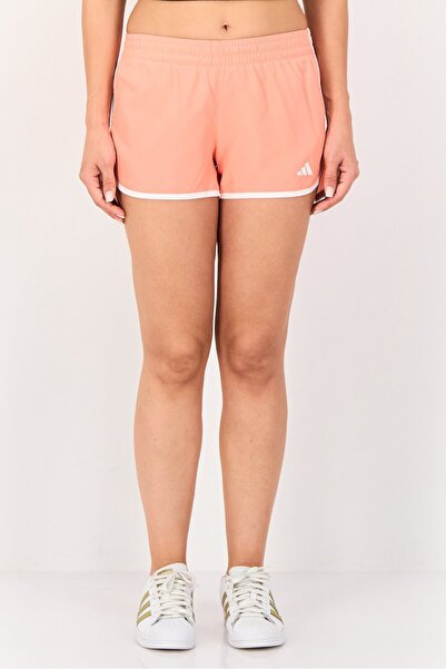 adidas Women Slim Fit 3 Inseam Training Shorts, Coral