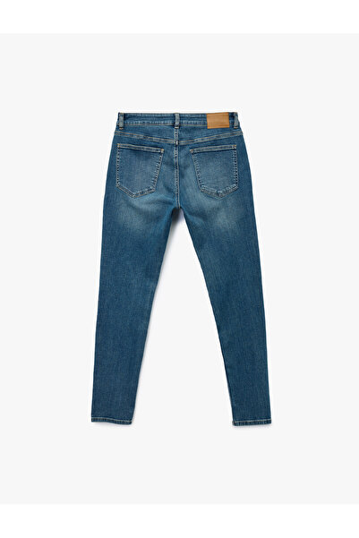 Koton Pamuklu Normal Bel Skinny Fit Jean Pantolon - Michael Jean