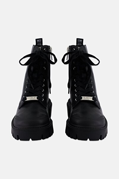 Steve Madden Women Amplifiber Lace Up Ankle Boots, Black