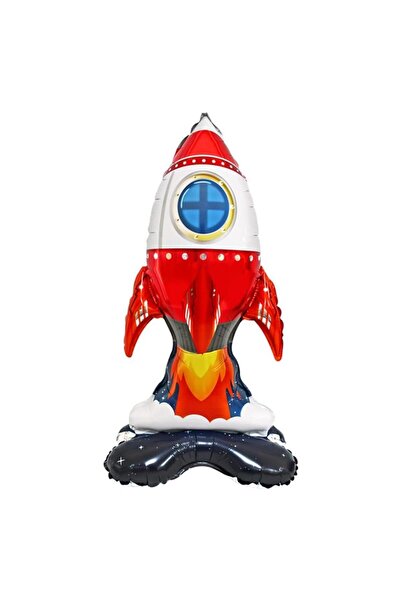 İSTOÇ PARTİ Standing Space Rocket Foil Balloon