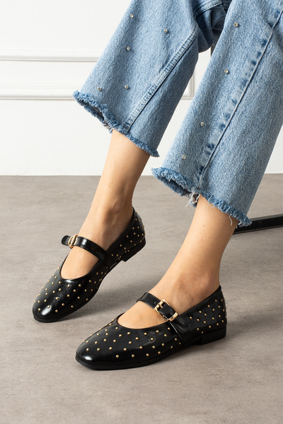 pasyone Black Women's Casual Ballerinas