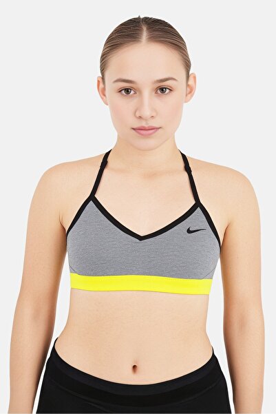 Nike Women Pro Indy Padded Sports Bra, Grey