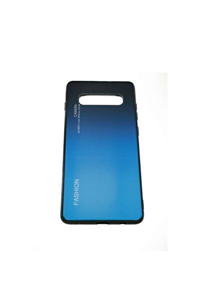Flippy Samsung Galaxy S10 Plus Hybrid Back Gradient Case, Blue