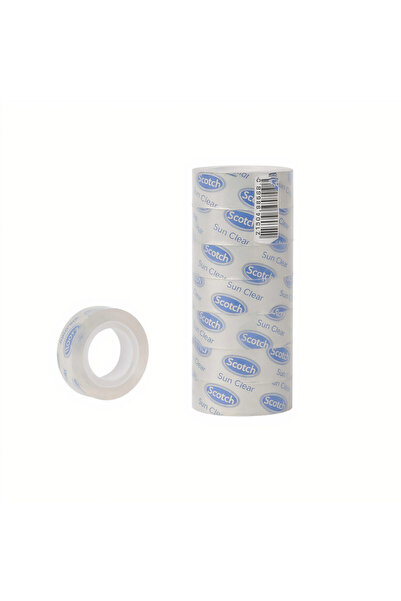 JML Bandă Scotch 8/set Transparentă 2cmx30m, pentru Ambalare 500 g calitate buna