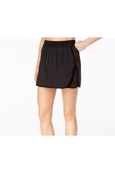 Nike Two,Layer Skort, Black Heather