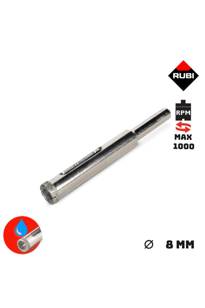 Other Burghiu-carotă Rubi EASY GRES 8mm 04923