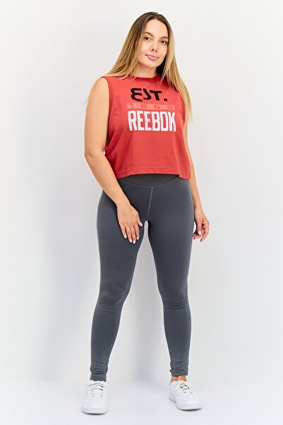 Reebok Women Sportswear Fit Sleeveless Outdoor Tank Top, Red