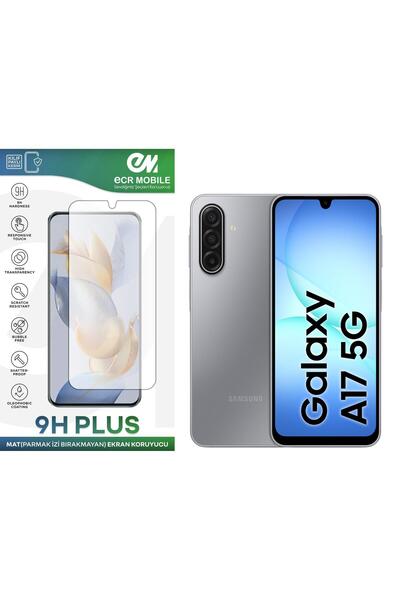 Ecr Mobile Samsung Galaxy A17 ile Uyumlu Ekran Koruyucu MAT Parmak İzi Bırakm...