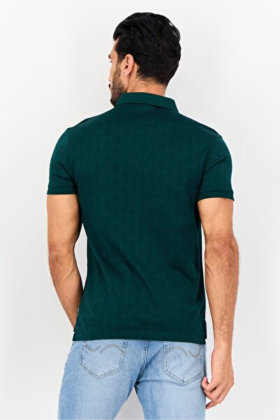 Levi's Men Regular Fit Graphic Print Short Sleeves Polo Shirt, Multicolor