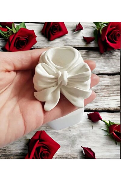 AresMumAtölyesi 1 ADET FİYONK KURDELE ŞAMDAN MUMLUK