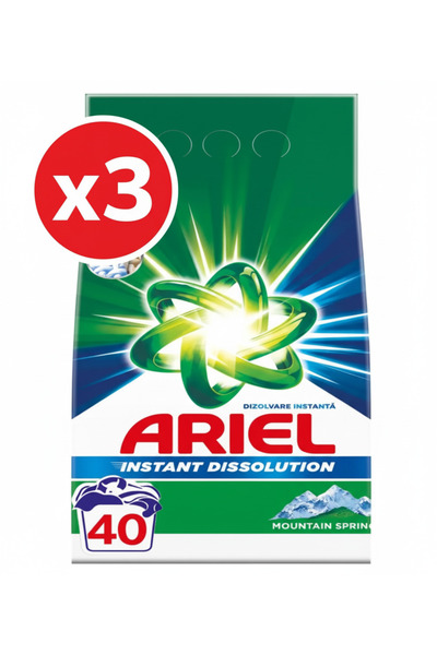 Ariel Set 3 bucati AUTOMAT MONTAIN SPRING 2KG