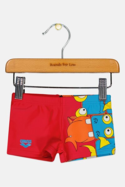 ARENA Toddlers Boy Graphic Print Swim Shorts, Multicolor