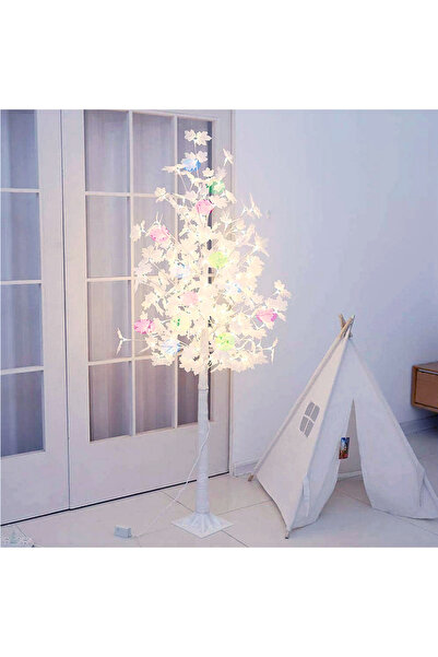 OEM Copac decorativ de Crăciun, 128 leduri, 170 cm, multicolor