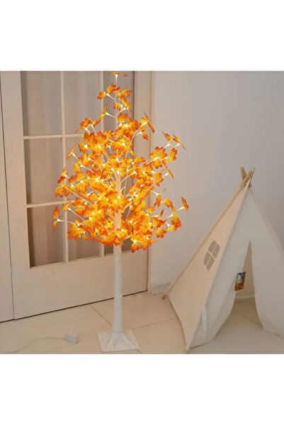 OEM Copac decorativ de Crăciun, 128 leduri, 170 cm, alb cald