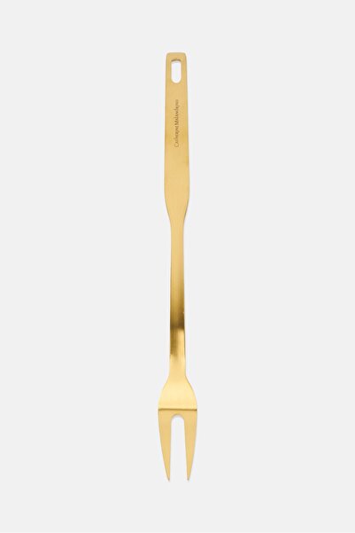 Catherine Malandrino Stainless Steel Meat Fork, Gold