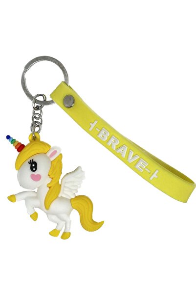 OEM Jucarie Breloc unicorn galben