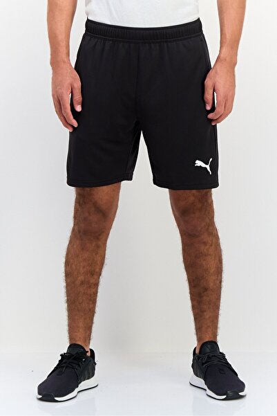 Puma شورت تدريب رياضي للرجال، أسود