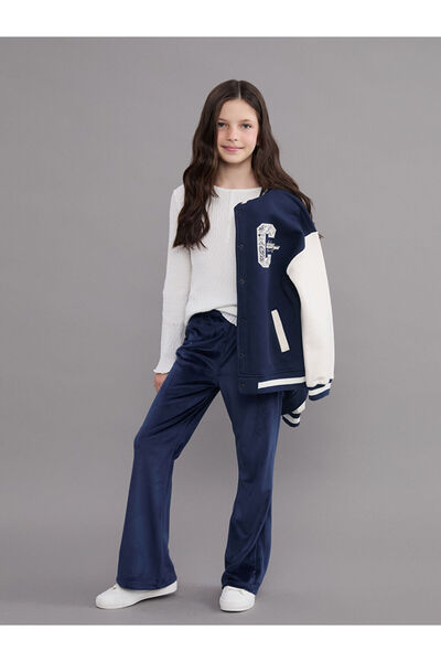 LC Waikiki Create Your Style from Uzg Store | Elastic Waist Velvet Girls' Leggings