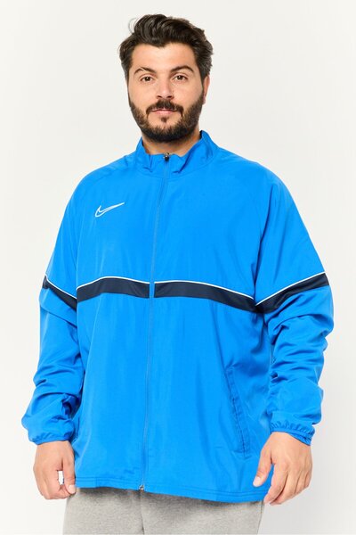 Nike Men Dri Fit Long Sleeve Outdoor Jacket, Blue