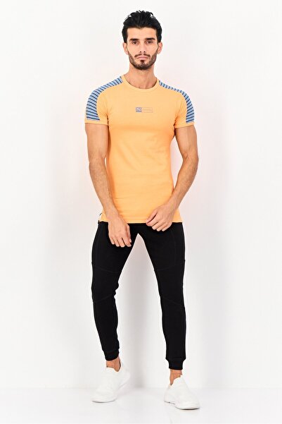 Puma Men Sportswear Fit Short Sleeve Outdoor T-Shirt, Orange