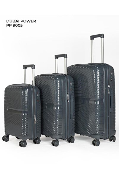 Dubai Power سوق البازار 9005 PP حقيبة سفر غير قابلة للكسر