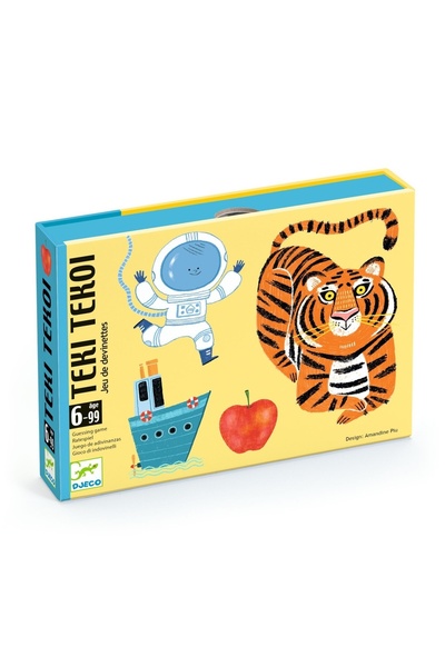 djeco Teki Tekoi card game, for Boy, Girl age 6 - 9, 9+