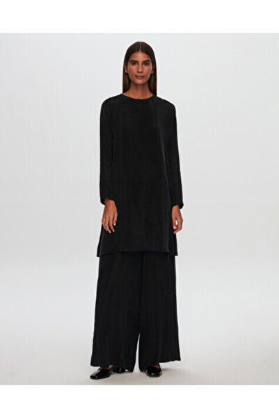 MISS DALIDA T24Y-7009 Bol Paça Cepli Cupra Pantolon BLACK