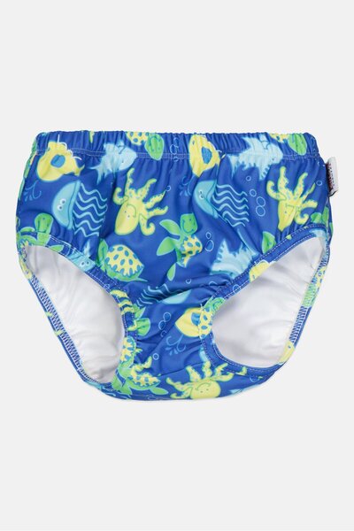 Coega Sunwear حفاضات سباحة مطبوعة بالكامل للأولاد الصغار، متعددة الألوان