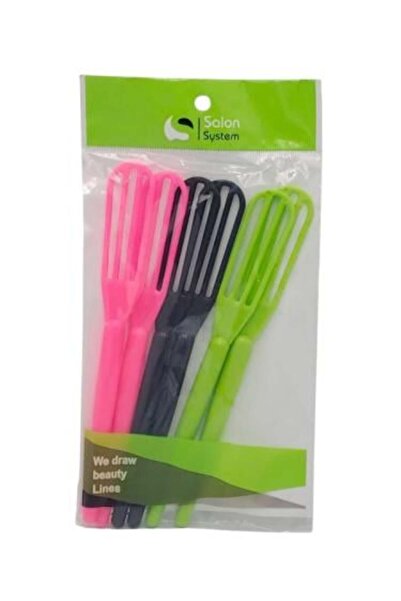 Salon System أدوات خلط الصبغة - 6 قطع (ألوان متنوعة)