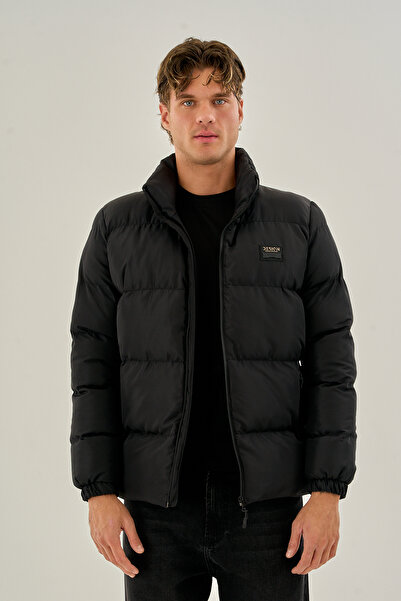 Rogyi Tekstil Men's Black Premium Quality Winter Puffer Jacket