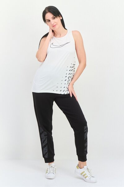 Nike Women Sportswear Fit Sleeveless Training Tank Top, White