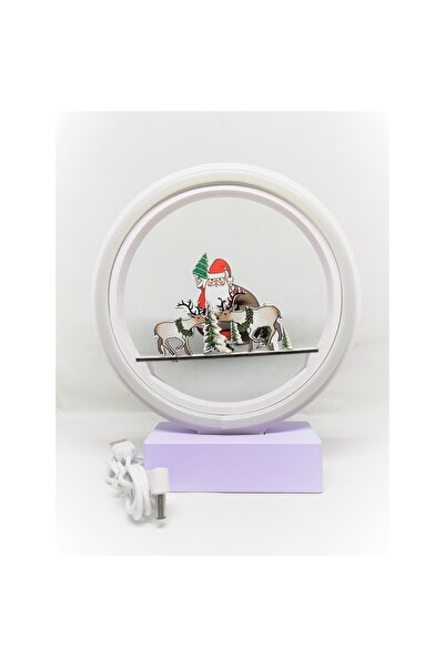 Bibilel Χριστουγεννιάτικο Φωτιστικό Νέον Μπαταρίας/USB Διακόσμηση 20 εκ. Ψυχρ...