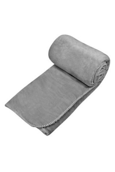 OEM Synthetic Velvet Faux Fur Blanket Grey 220 x 200 cm