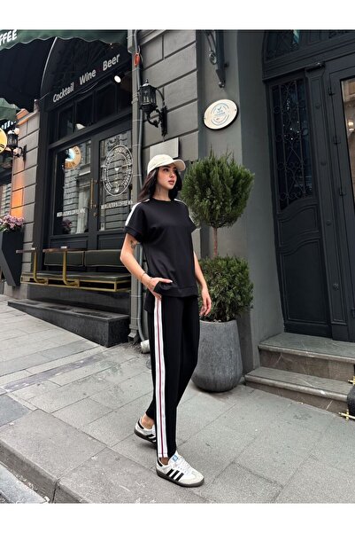 b buhari bykoc Modal Cloth Stripe Tracksuit