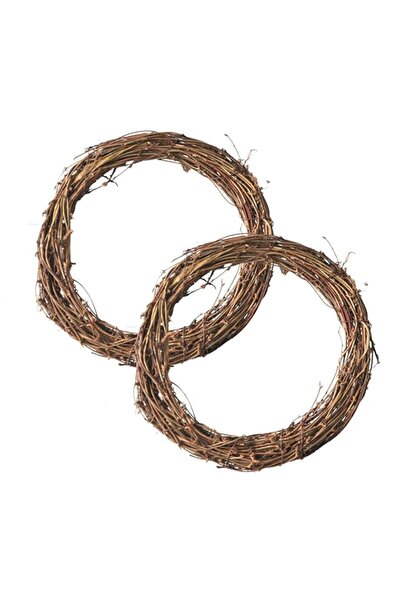 Generic DIY Crafts Natural Grapevine Wreaths (12 Inch, 2 Pack)