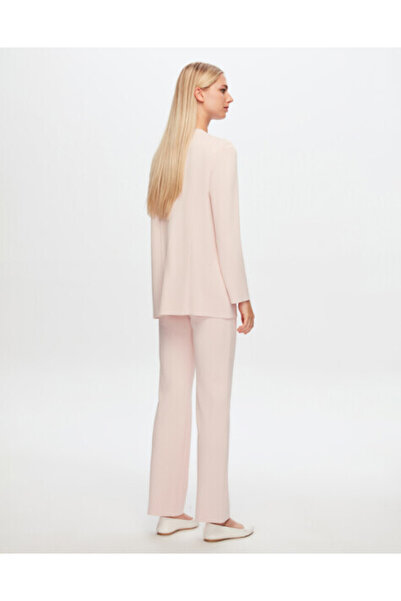 MISS DALIDA T24Y-7006 Boru Paça Triko Pantolon 1381-DARK GREY