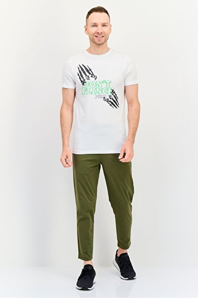 Puma Men Sportswear Fit Short Sleeve Outdoor T-shirt, White