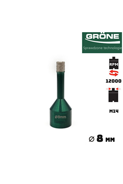 Other Burghiu cu carotă GRONE de 8 mm