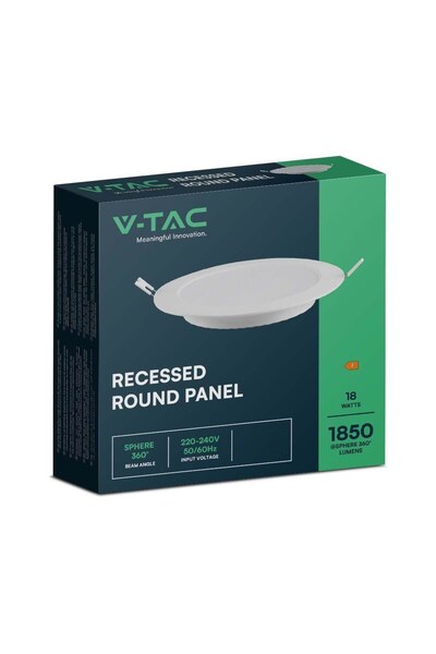 Other VTAC Premium 18W LED Downlight 4000K 1980lm Round