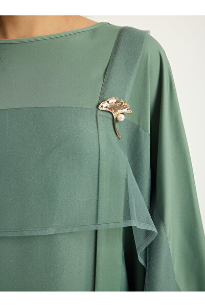 Store Wf Organza Askili Kaftan Dress