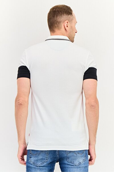 Levi's Men Regular Fit Brand Logo Short Sleeve Polo Shirt, Multicolor